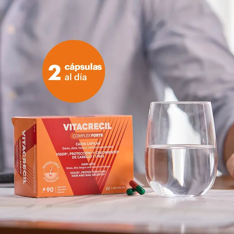 Vitacrecil Complex Forte, Pack 3 x 90 cápsulas