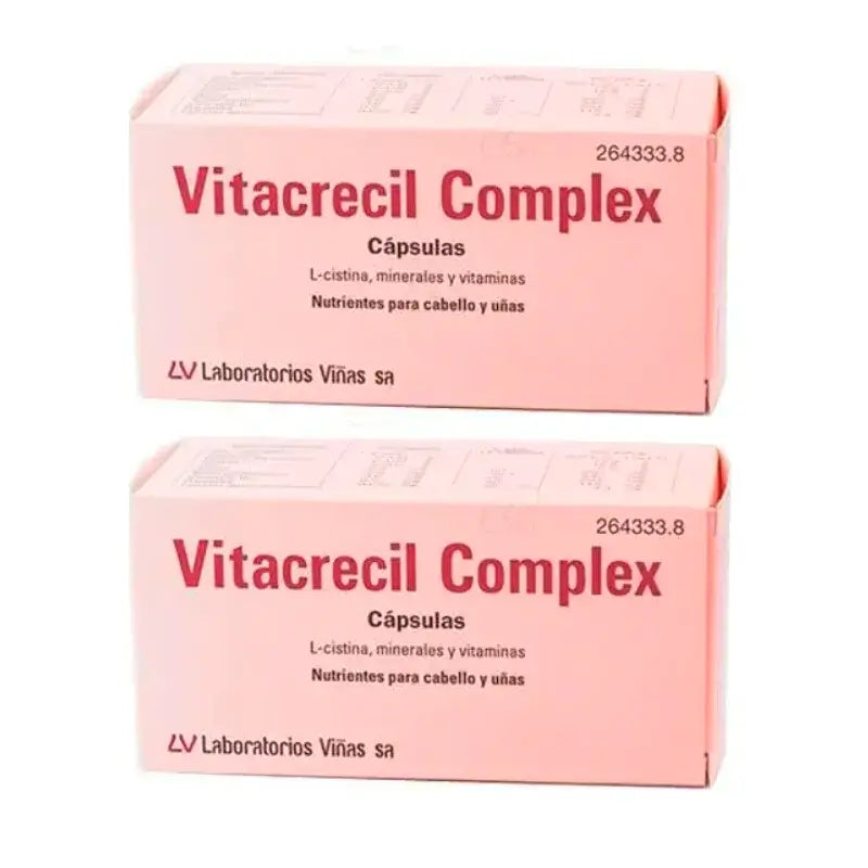 Vitacrecil Complex, Pack 2 x 60 cápsulas