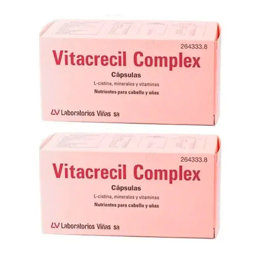 Vitacrecil Complex, Pack 2 x 60 cápsulas