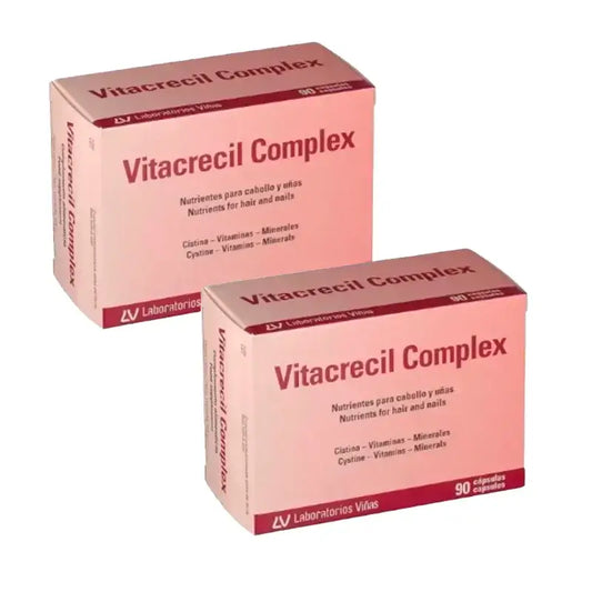 Vitacrecil Complex, Pack 2 x 90 cápsulas