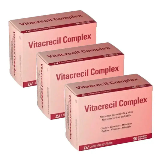 Vitacrecil Complex, Pack 3 x 90 cápsulas