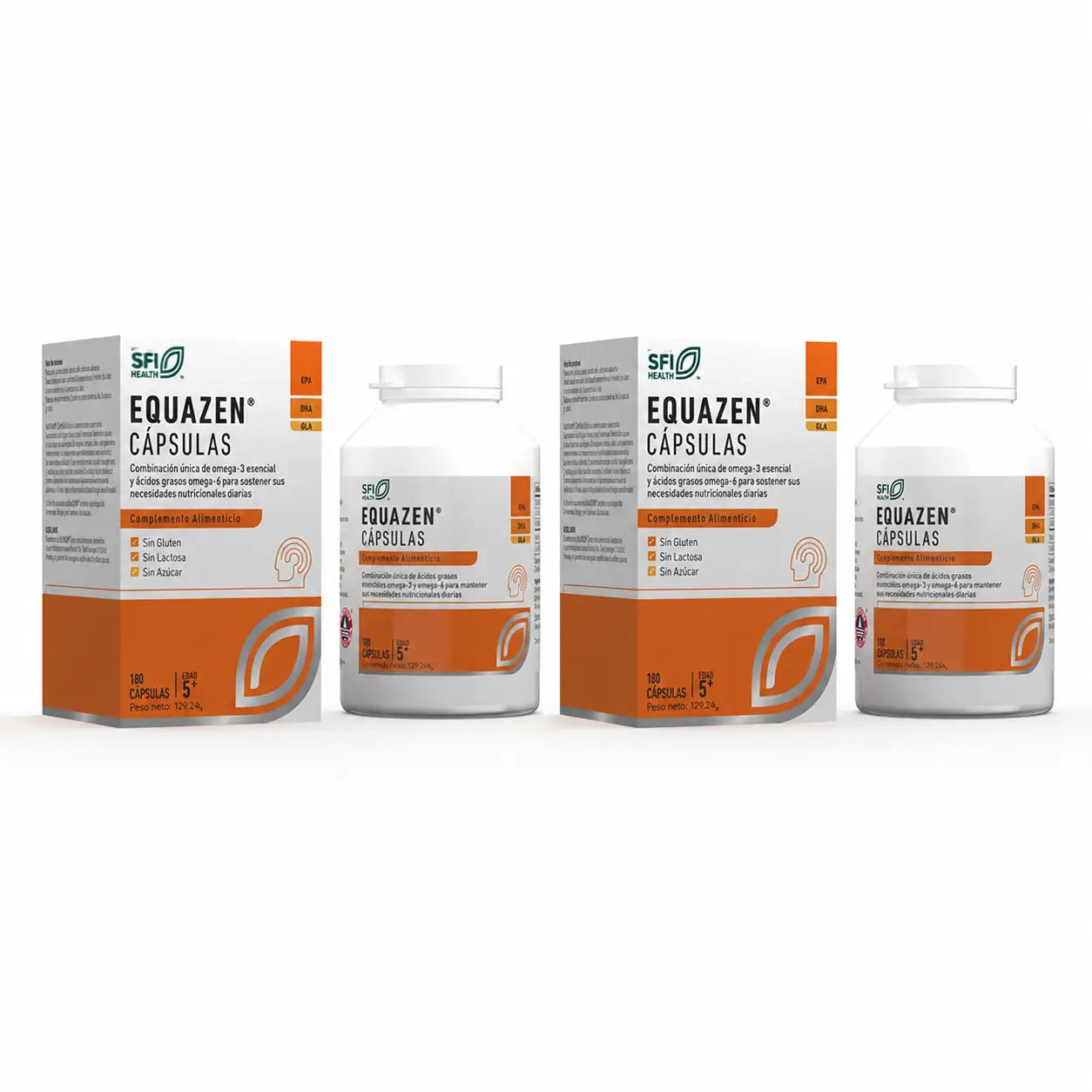 Vitae Health Innovation, S.L. Equazen, 180 Cápsulas , pack 2