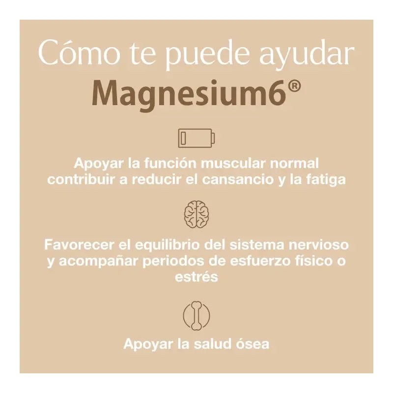 VITAE Magnesium6, 60 comprimidos