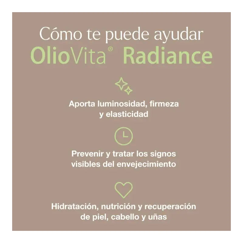 Vitae Oliovita Radiance, 60 capsulas