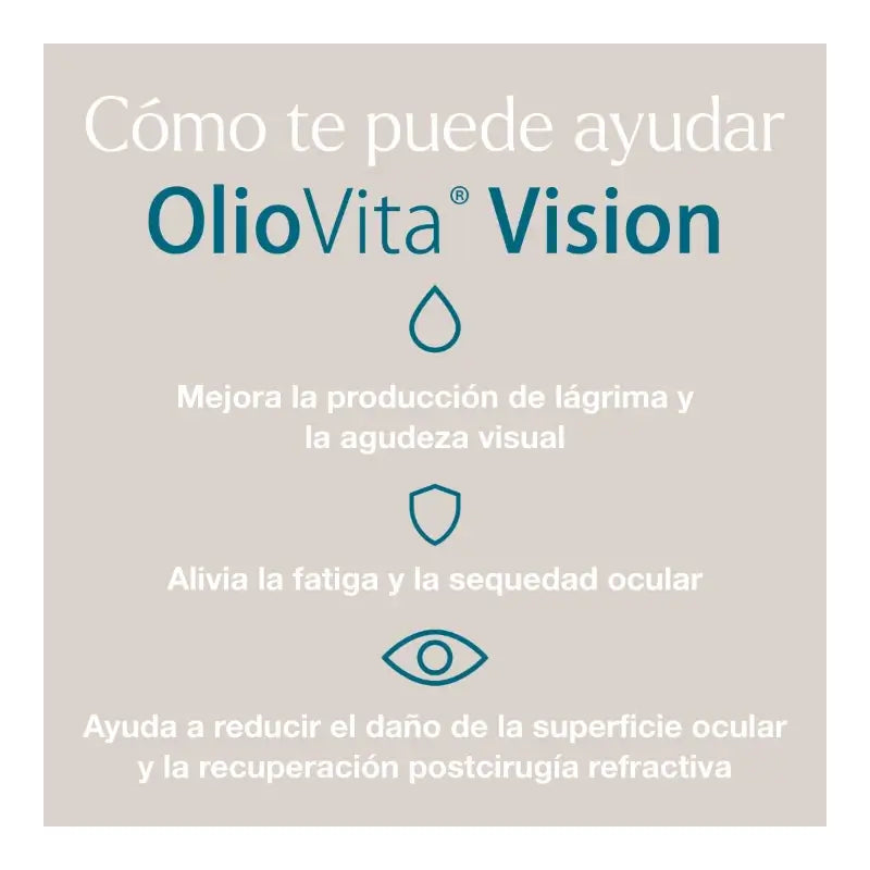 Vitae Oliovita Vision, 120 capsulas