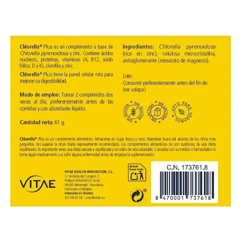 Vitae Pack Detox (Chlorella 60 + Vitarlic Cleanse 90)