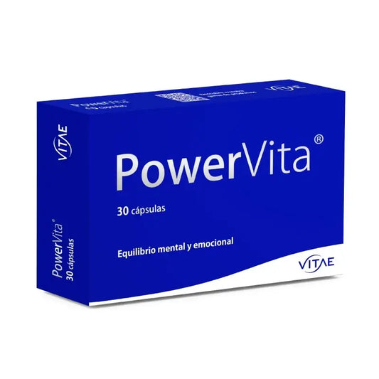 Vitae Powervita, Complemento Alimenticio Con Ashwagandha, 30 cápsulas