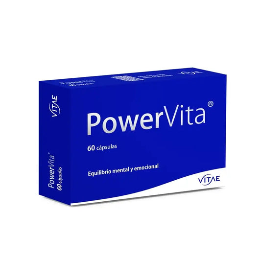 Vitae Powervita, Complemento Alimenticio Con Ashwagandha, 60 cápsulas