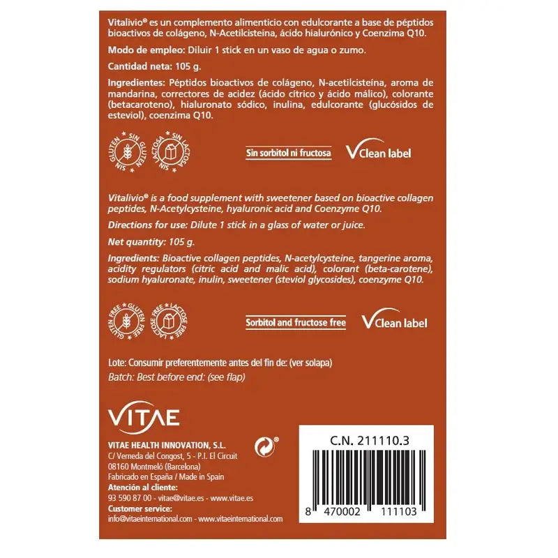 VITAE Vitalivio, 30 sticks