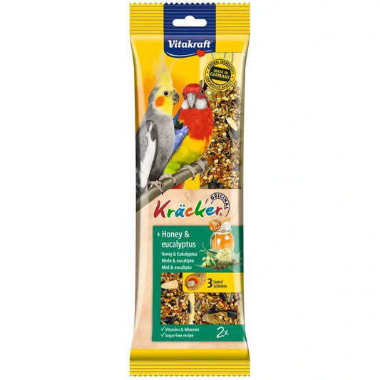 Vitakraft Barritas Loro Australiano Miel 5x2 unidades