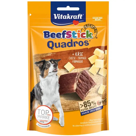 Vitakraft Beef Stick Quadros Queso 7x70 gramos