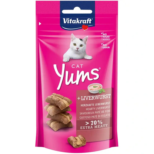 Vitakraft Cat Yums Paté De Hígado 9x40 gramos