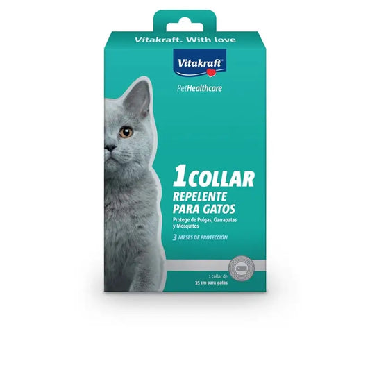Vitakraft Collar Gato Biocida, 1 unidades