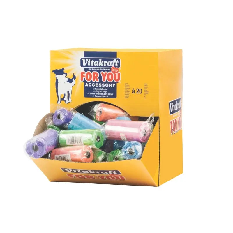 Vitakraft Dispensador Bolsas Heces Perros 70x20 unidades
