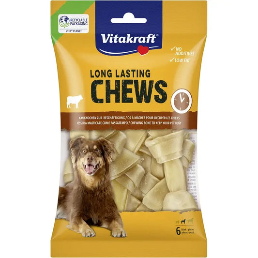Vitakraft Hueso Anudado Chews 10cm 6x6 unidades