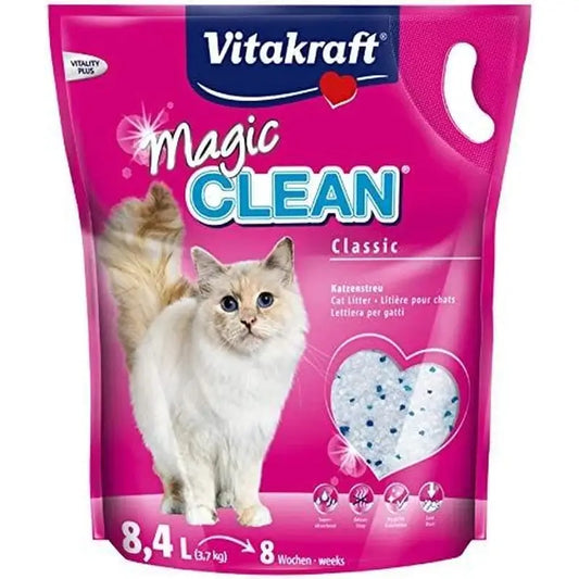 Vitakraft Magic Clean 8, 4 litros 3, 7 kilos, 3