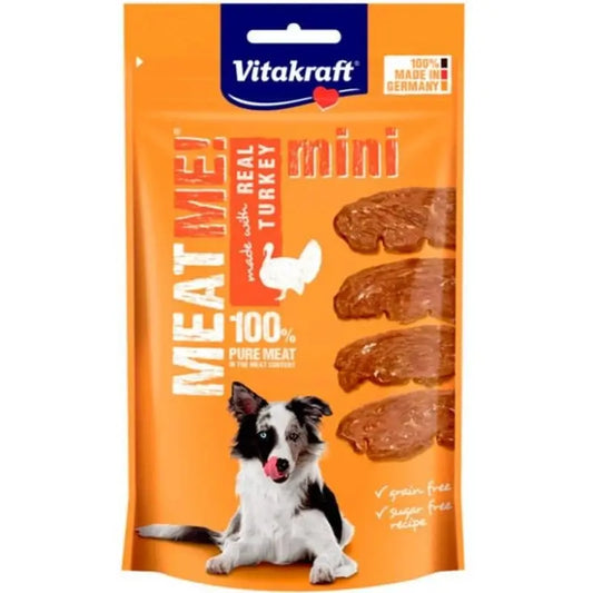 Vitakraft Meat Me Pavo Mini 8x60 gramos