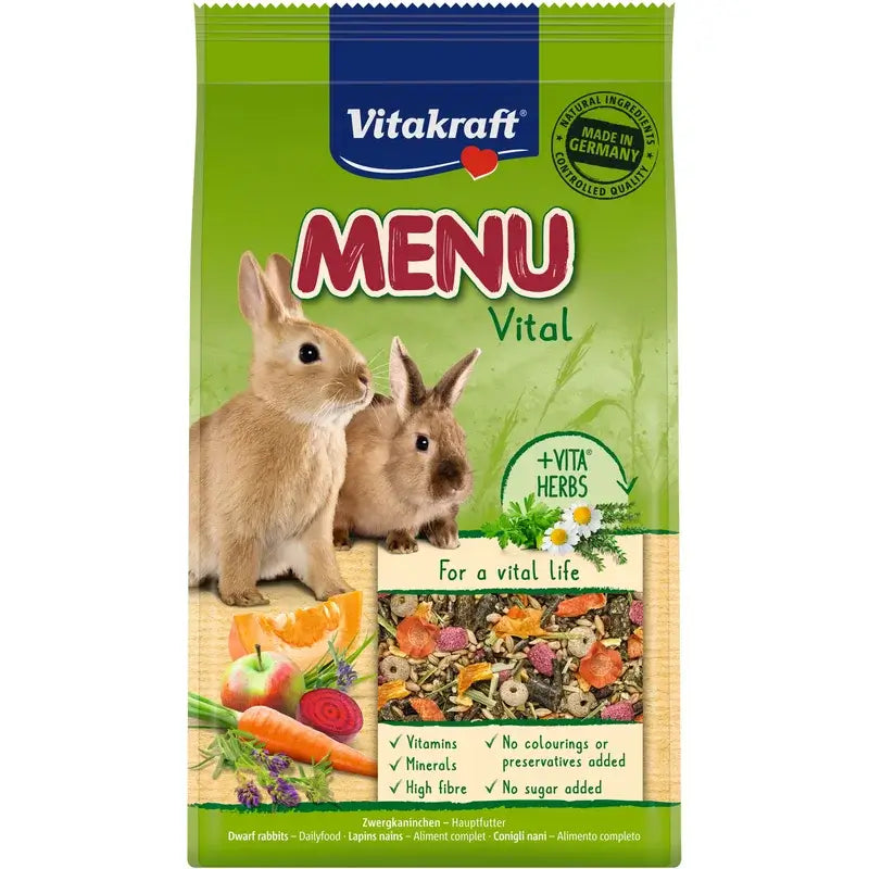 Vitakraft Menu Aroma Conejos 3Kg