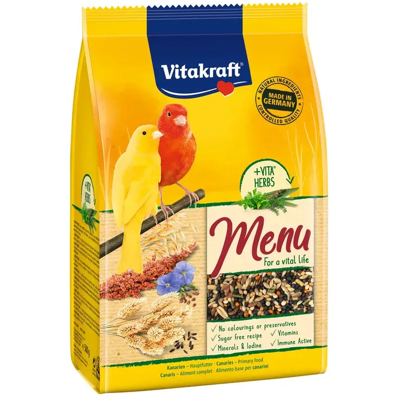 Vitakraft Menu Canarios 500 gramos
