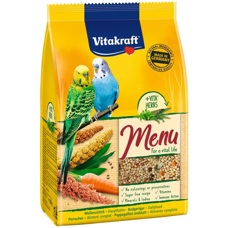 Vitakraft Menu Periquitos 500 gramos