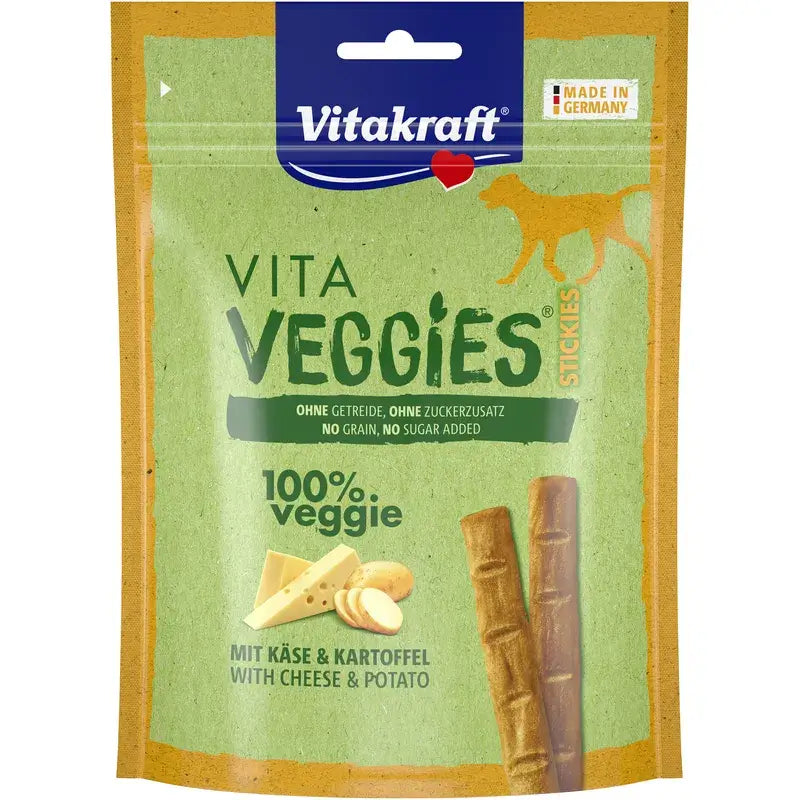Vitakraft Veggies Dog Sticks- Queso 9X80Gr