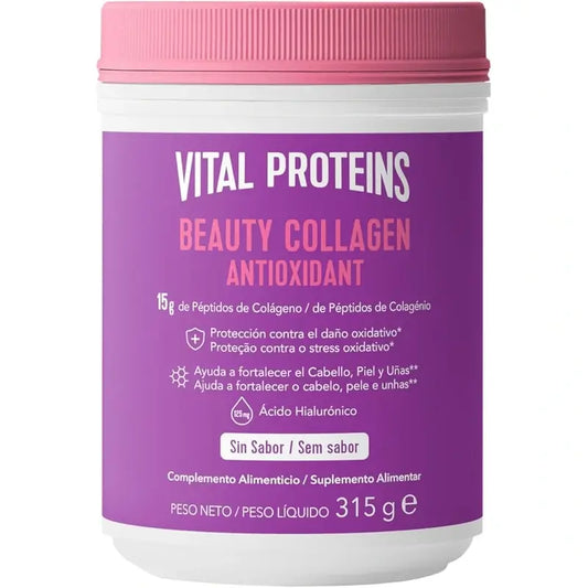 Vital Proteins Beauty Collagen Antioxidant Sin Sabor, 315 gr