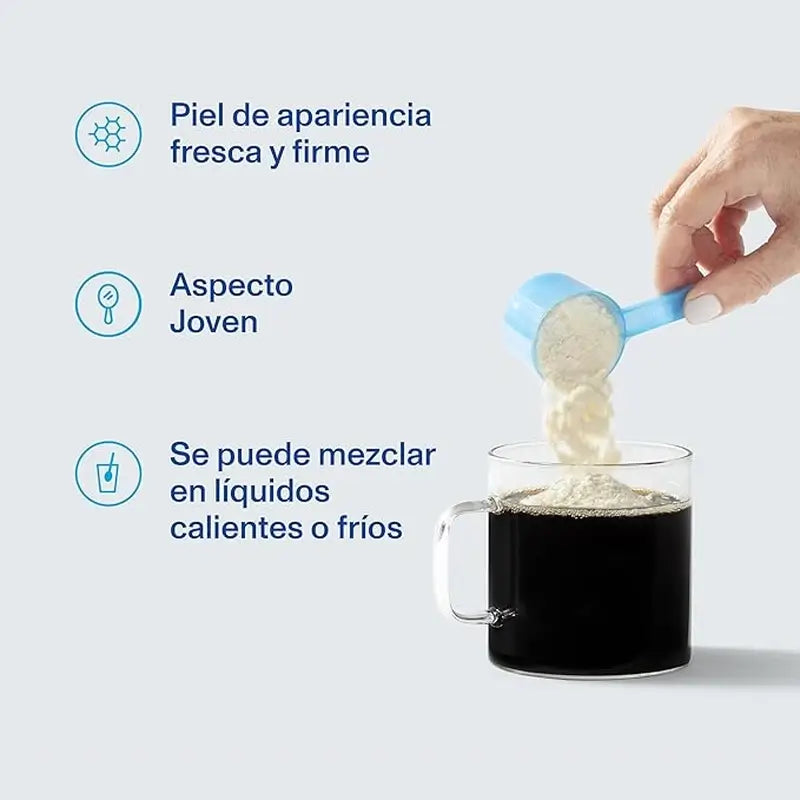 Vital Proteins Crema En Polvo, Colágeno Sabor Vainilla, 295 gr