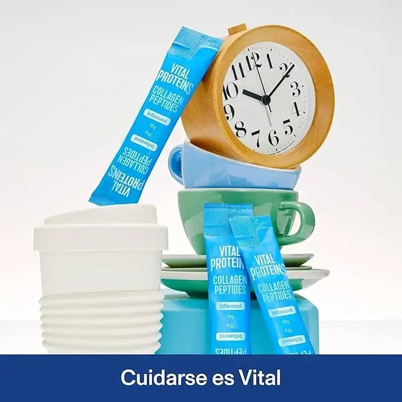 Vital Proteins Pack Colágeno Péptidos 567 g + 10 Sobres Sabor Neutro