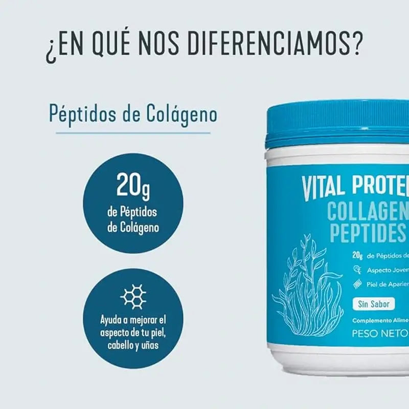Vital Proteins Péptidos de Colágeno, Pack 4 x 567 gr