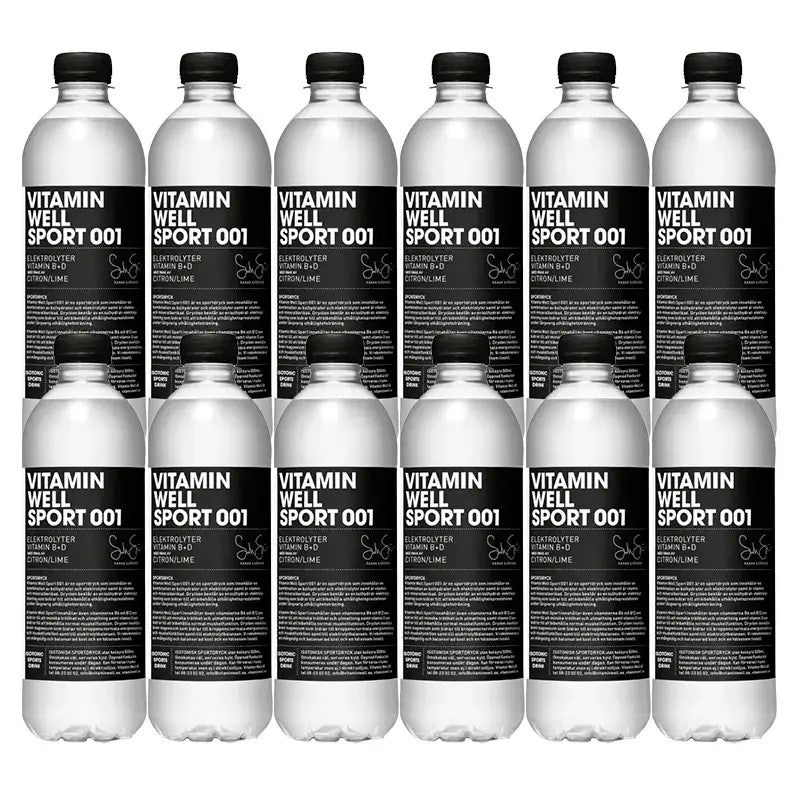 Vitamin Well Sport 001 , pack 12 x 500 ml