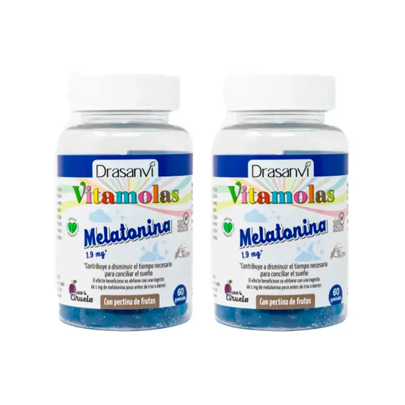 Vitamolas Drasanvi Melatonina , 2X60 Gominolas