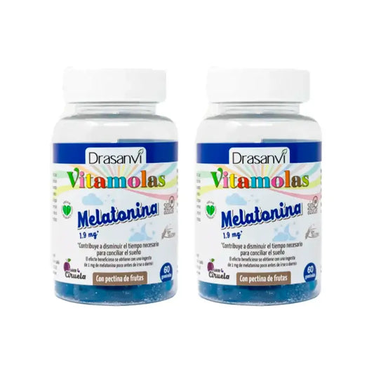 Vitamolas Drasanvi Melatonina , 2X60 Gominolas