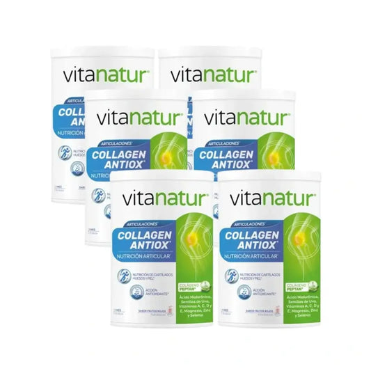 Vitanatur Collagen Antiox Plus, Pack De 3, 2X360 Gr