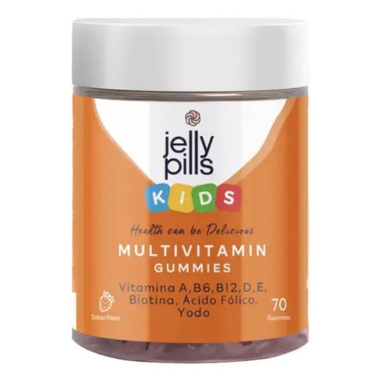 Jelly Pills Multivitamin Kids Complemento Alimenticio , 70 gummies