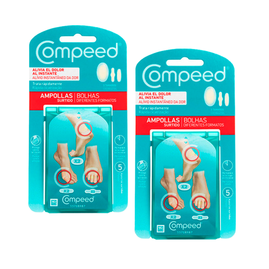 Pack 2 Compeed Pack Mixto Ampollas, 2x5 Unidades