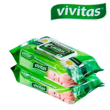 VIVITAS TOALLITAS 50% DTO. ( FIN EXISTENCIAS)