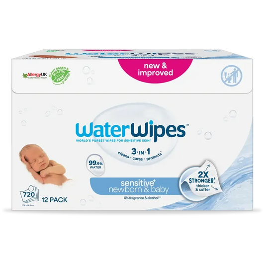 Waterwipes Bio Toallitas Bebé Biodegradables 12x60, 720 unidades