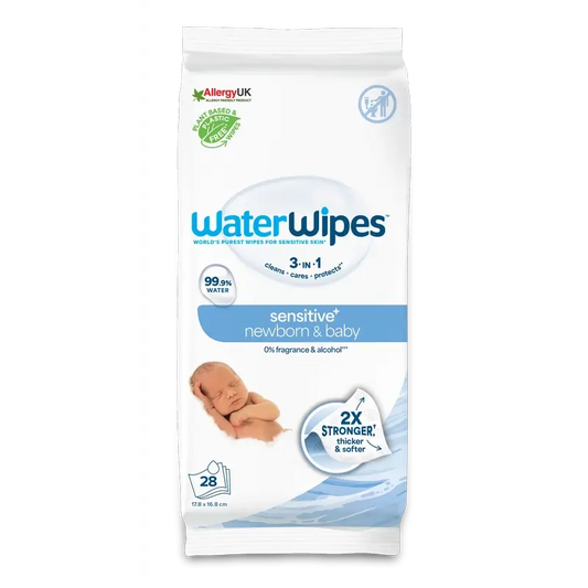 Waterwipes Toallitas Bebé Biodegradables, 28 Unidades