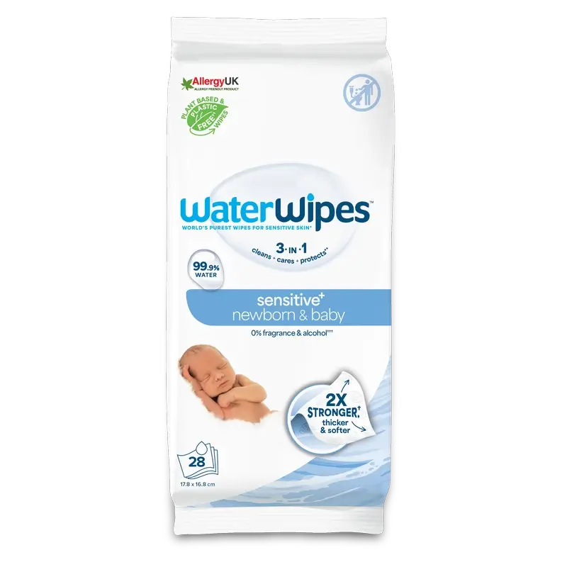 Waterwipes Toallitas Bebé Biodegradables, 28 Unidades