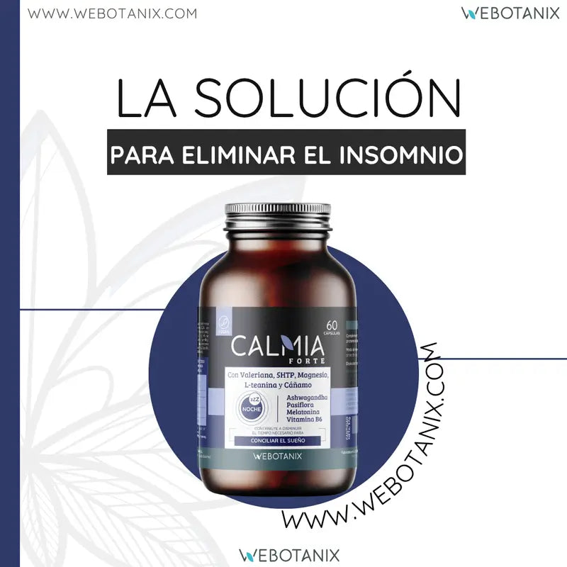 Webotanix Calmia Noche Forte, 60 cápsulas