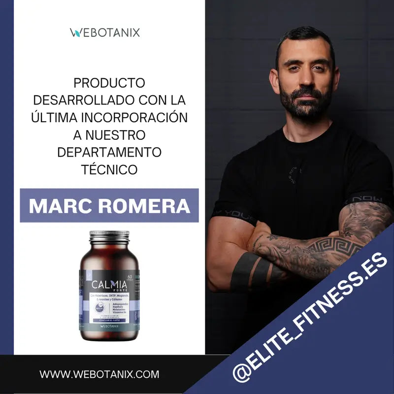 Webotanix Calmia Noche Forte, 60 cápsulas