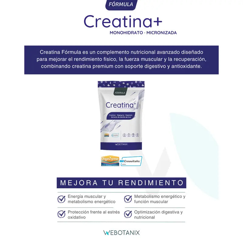 Webotanix Creatina Fórmula, 175 g