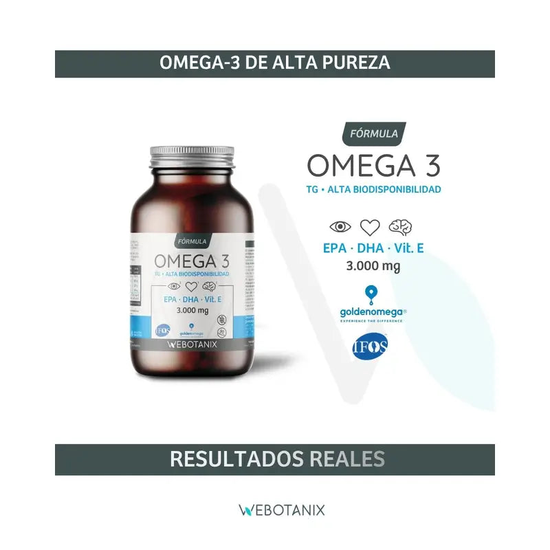 Webotanix Omega3 Fórmula, 90 perlas