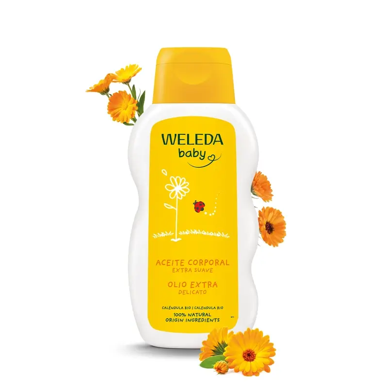 Weleda Aceite Hidratante de Caléndula Para Bebe 200 ml