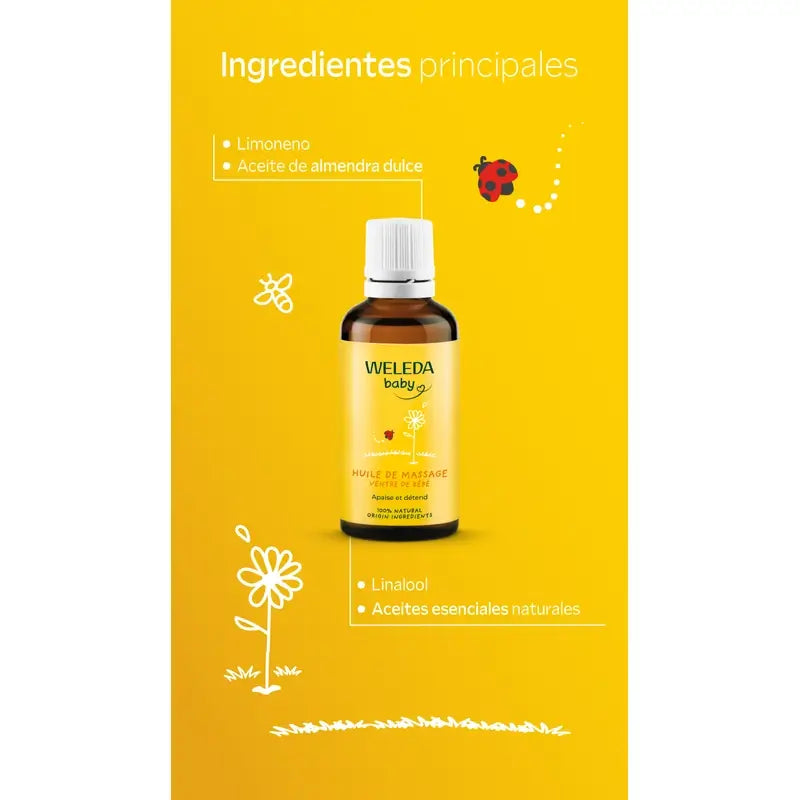Weleda Aceite de Masaje Anticolico Tripita Del Bebe 50 ml
