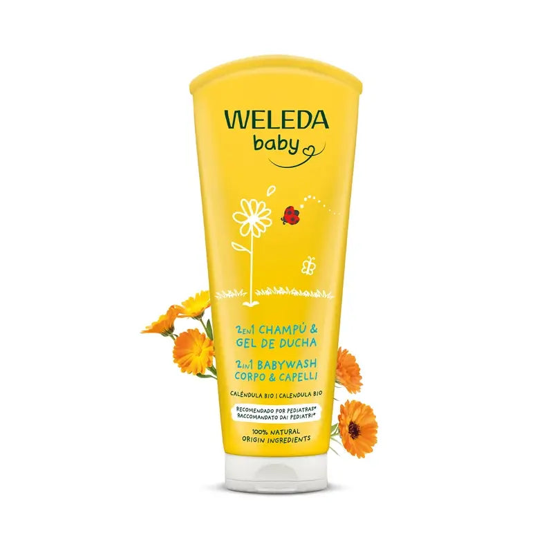 Weleda Baby Champú y Gel de Ducha Caléndula 200 ml