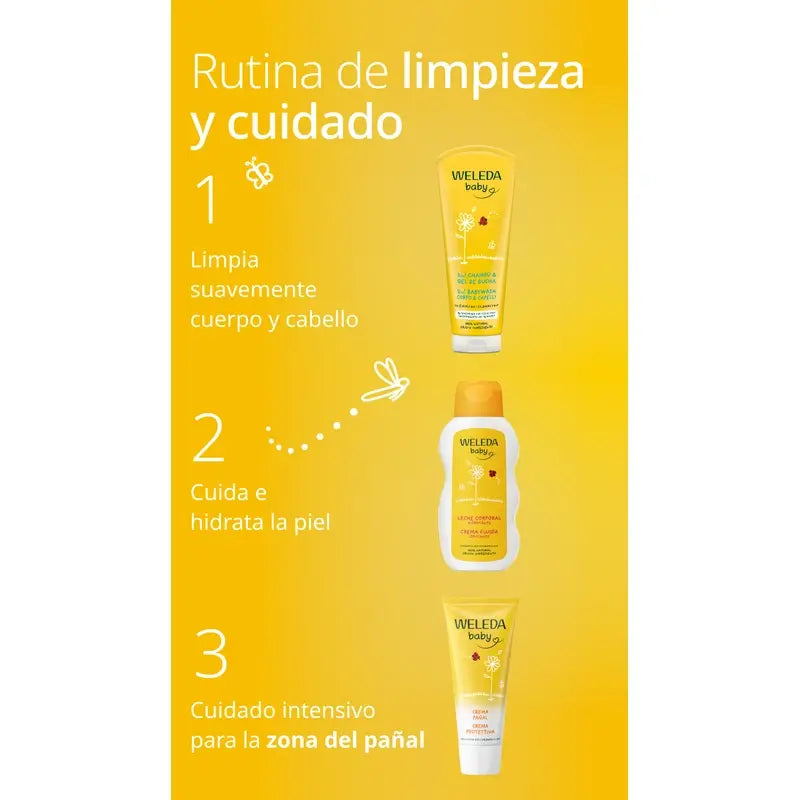 Weleda Baby Champú y Gel de Ducha Caléndula 200 ml