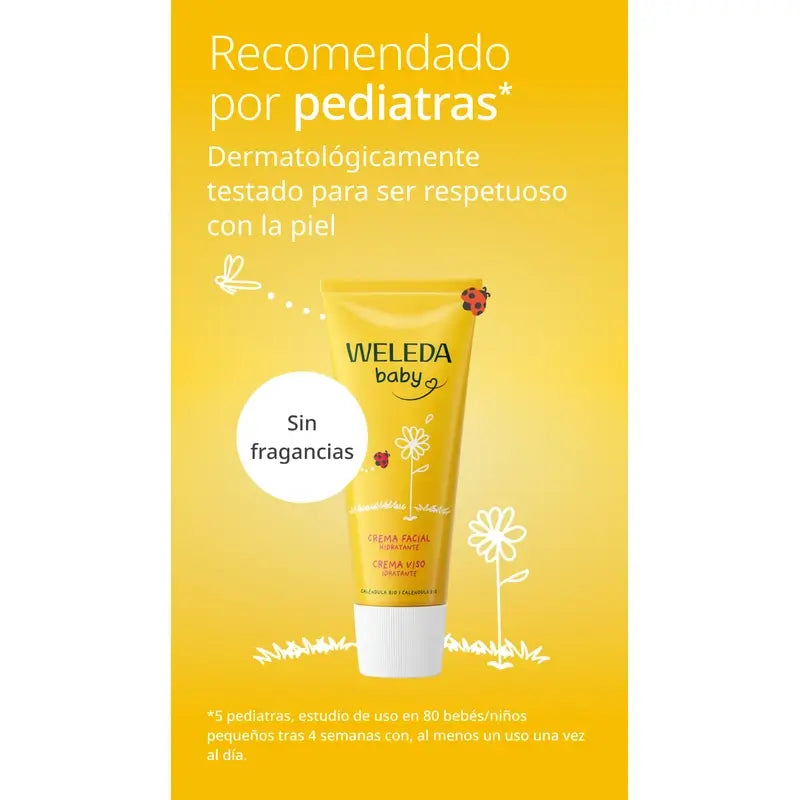 Weleda Baby Crema Facial de Caléndula 50 ml