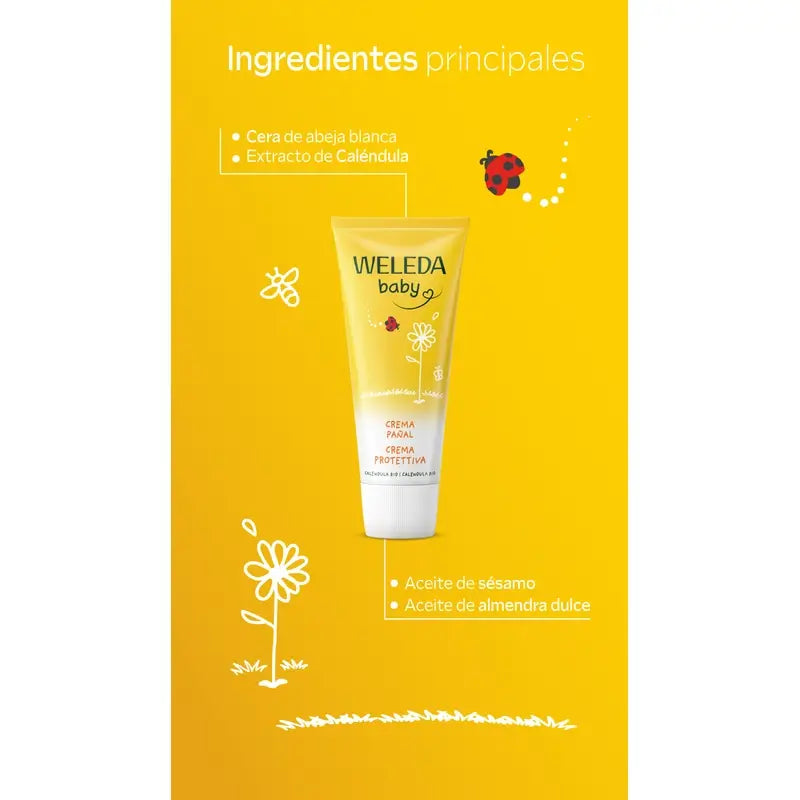 Weleda Baby Crema Pañal de Caléndula 75 ml