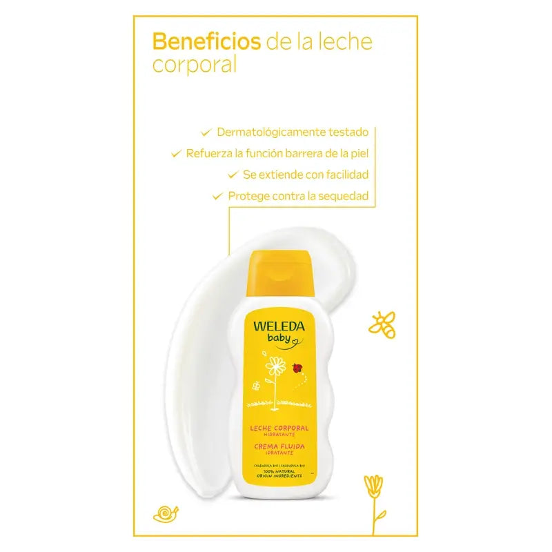 WELEDA Leche Corporal Caléndula 200 ml